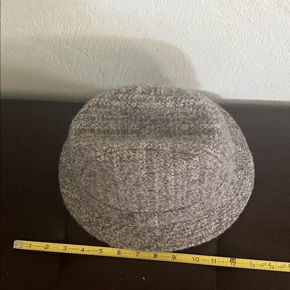 #0987+ Vintage Stylish Gray Wool Fedora Hat New York W.P.L 7125 - Picture 5 of 8